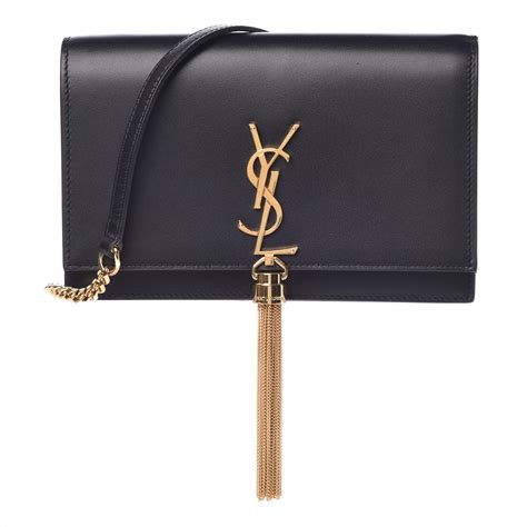 ysl medium monogramme tassel|SAINT LAURENT Smooth Calfskin Medium Classic Monogram .